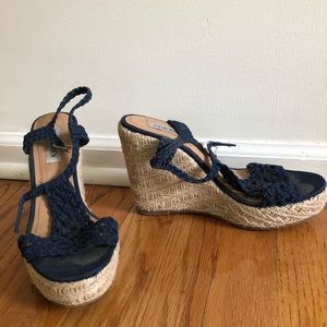 Platform espadrille wedge
